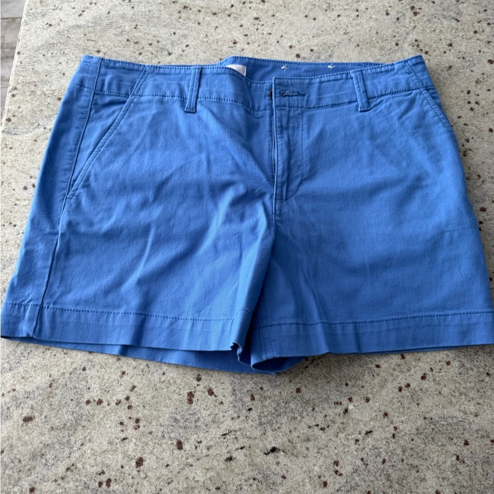 Loft’s Monroe Chino Blue Shorts